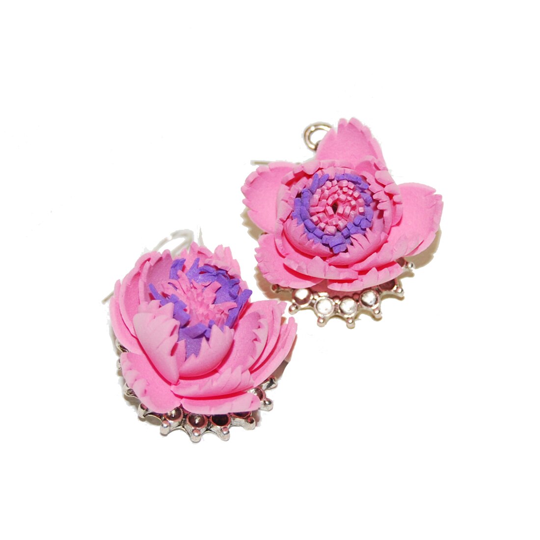 Cercei Crizanteme Roz