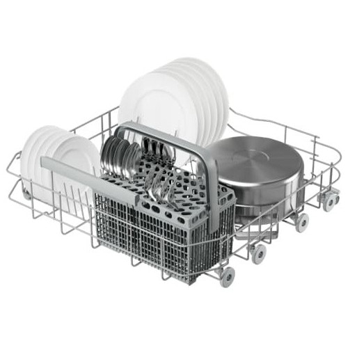 Masina de spalat vase independenta Electrolux E62SD100SX, Seria 600, 13 seturi, 8 programe, 3 temperaturi, AirDry; Brat Satellite; Nivel zgomot 44 db; Afisaj digital, Clasa D, Motor inverter, 60 cm, Inox