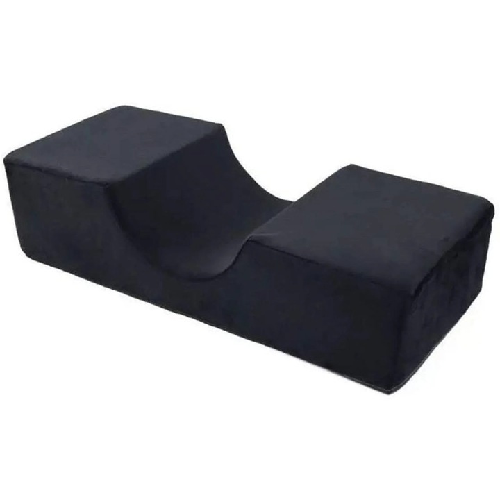 YANYXR ergonomikus párna szempilla hosszabbításhoz, fekete, 50x20x12 cm