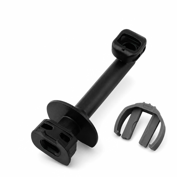 Curatator de inalta presiune, cot de evacuare cu clema compatibil Karcher K2 K3, piesa de inlocuire cod 4.064-047.0 40640470 5.064-110.0 5064110, accesoriu rezistent pentru spalatoare de gradina cu presiune, racord schimb util pentru aparat de spalat
