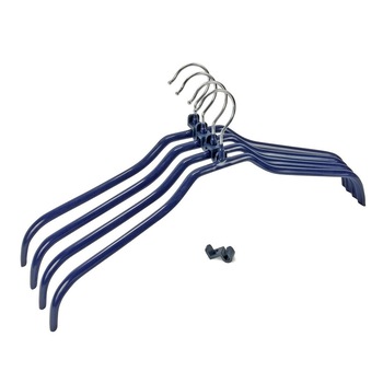 Set de 4 umerase cu posibilitatea de conectare pe verticala, Wenko, 40 x 23 x 4.5 cm, Albastru Set de 4 umerase cu posibilitatea de conectare pe verticala, Wenko, 40 x 23 x 4.5 cm, Albastru