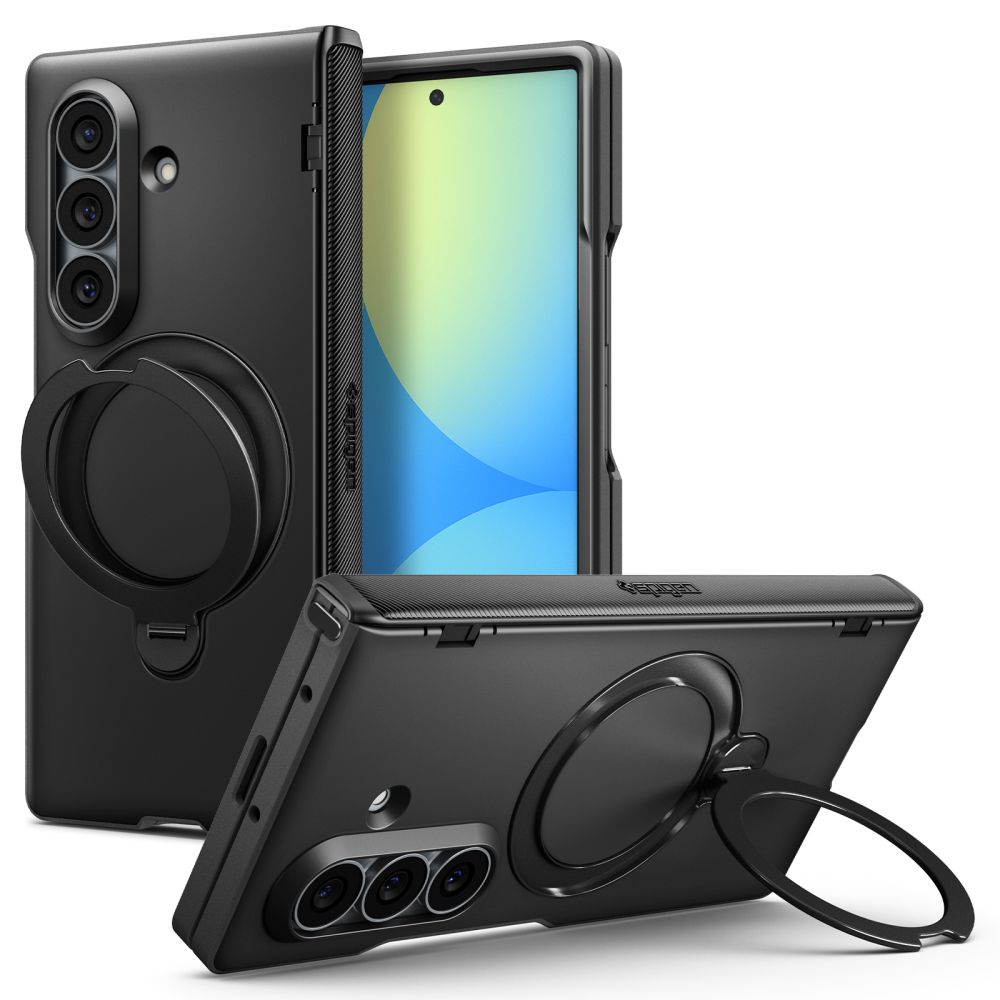 Carcasa Spigen Slim Armor Pro S cu MagSafe compatibila cu Samsung Galaxy Z Fold 8 Ultra, Negru