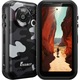 Telefon mini F116 Pro cu Action Camera 4K Ultra-Wide, 5G, Dual SIM, 4-inch 120Hz, Dimensity 7300, 12GB RAM, 256GB, NFC, OIS, 3600mAh, Android 16, Grey