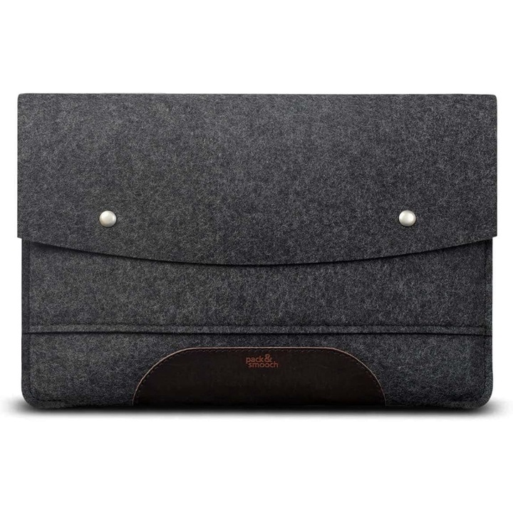 Калъф Pack & Smooch за MacBook Pro 16 (2021-2023) - Вълна и Кожа
