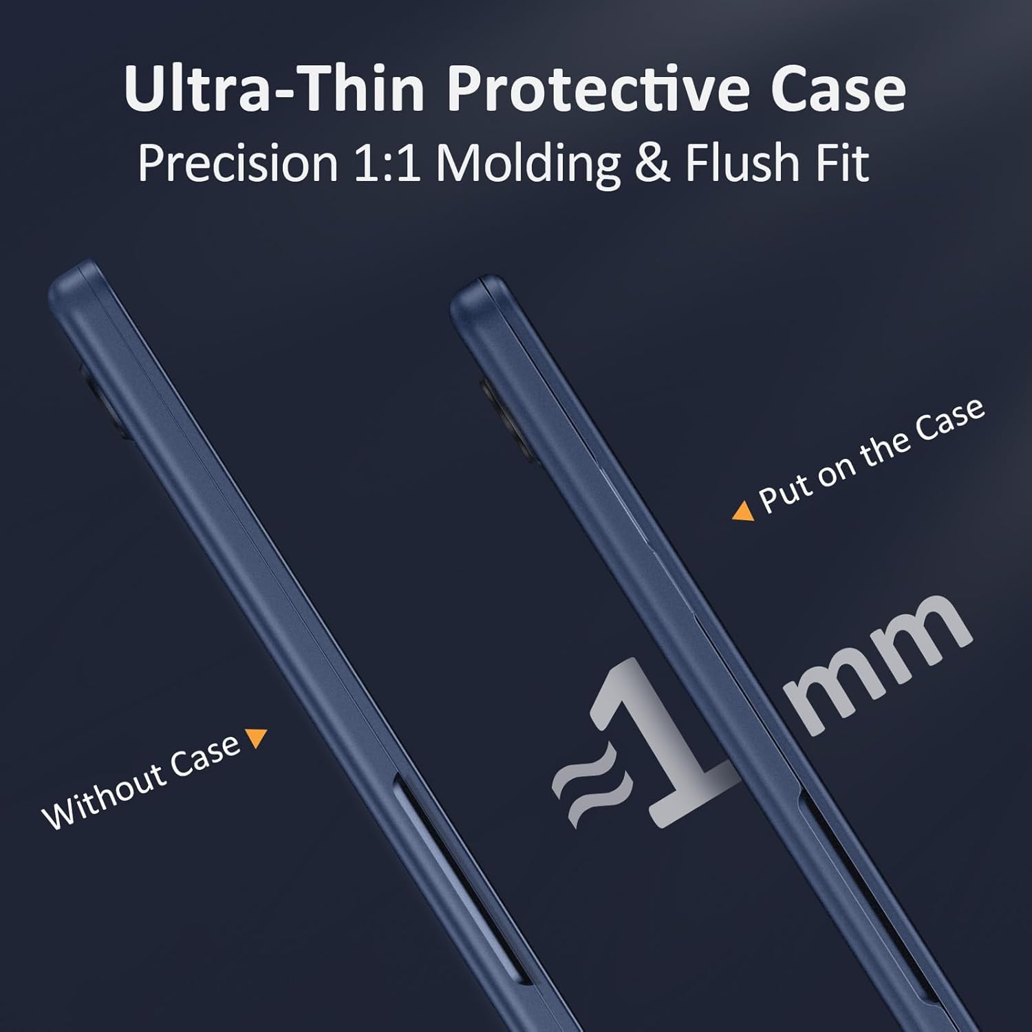 Husa de protectie pentru Macbook Neo 13 inch A3404, Ultra-subtire, Indigo Albastru