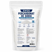 Percarbonat de sodiu, oxigen activ pentru indepartarea petelor si inalbire fara clor, 1 kg, punga resigilabila Stand-Up, EWOS