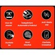 Adatvédelmi fólia készlet, X-Gorilla Glass Magic-App iPhone 15 Plus/ 16 Plus készülékhez