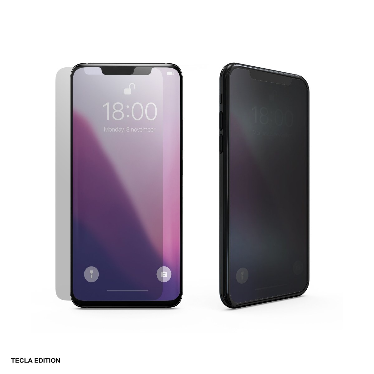 Folie sticla temperata pentru iPhone 18 Pro, Privacy, 9H, protectie ecran, Filtru de confidentialitate Anti Spy