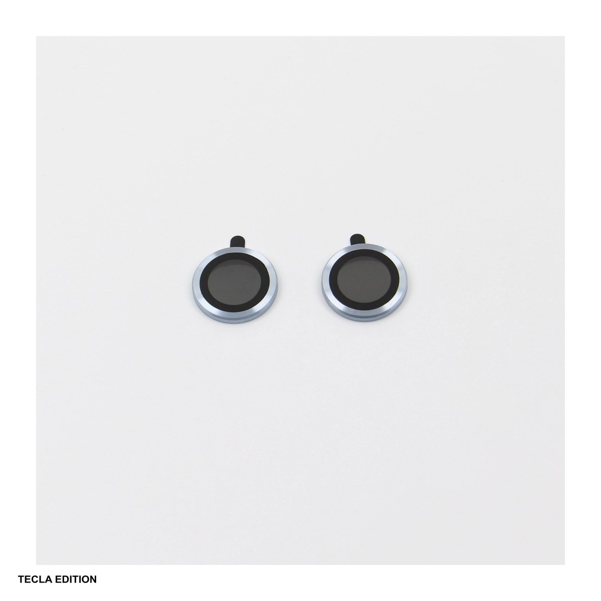 Folie protectie camera, cu rama albastra, pentru Apple iPhone 17