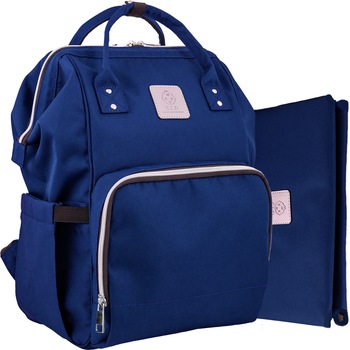 Beaba Wellington Backpack Diaper Bag – Navy – The Wild