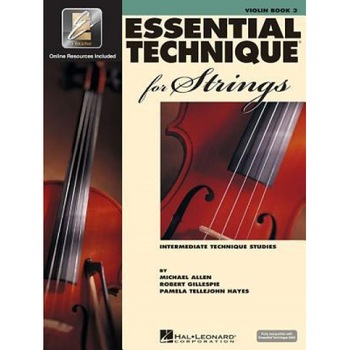 Essential Technique for Strings (Essential Elements Book 3): Violin, Robert Gillespie (Author) Essential Technique for Strings (Essential Elements Book 3): Violin, Robert Gillespie (Author)