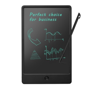 Tableta digitala 10 inch pentru scris si desenat cu ecran LCD, negru Tableta digitala 10 inch pentru scris si desenat cu ecran LCD, negru