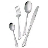 Set tacamuri Bohmann satinate, 24 piese, model 2, stainless steel inox