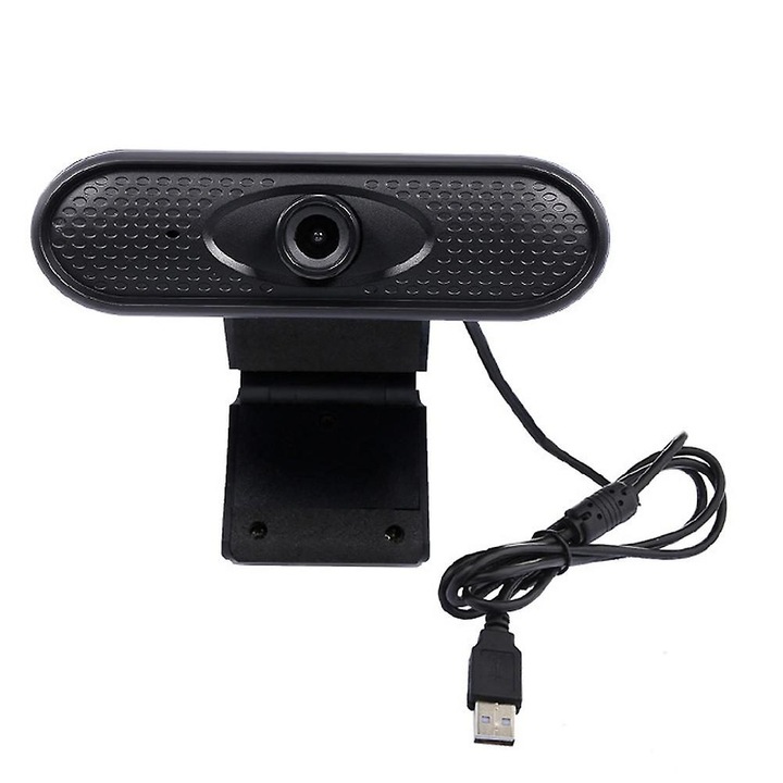 Camera web USB, 1080P, autofocus, negru, 11.8x4.3x3.3cm