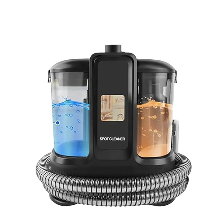 Szõnyeg- és kárpittisztító gép, 400W, dupla tartályos, kompakt, 1200x600ml