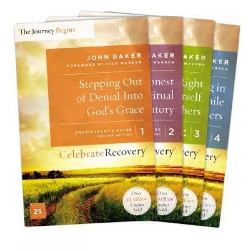 Celebrate Recovery Updated Participant's Guide Set, Volumes 1-4: A Recovery Program Based on Eight Principles from the Beatitudes, John Baker (Author)