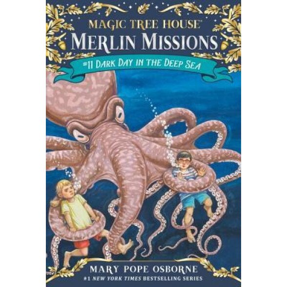 Dark Day in the Deep Sea: Merlin Mission [With Tattoos], Mary Pope Osborne