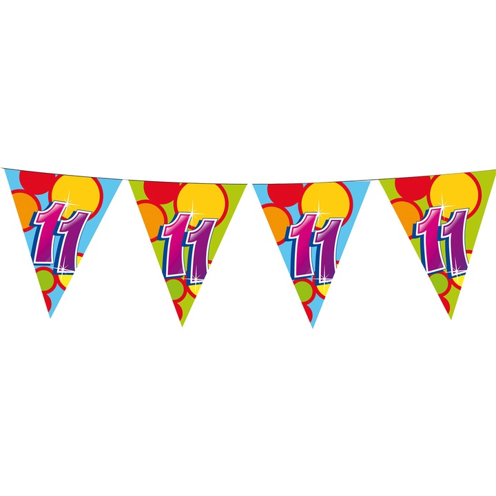 Party girland - 11 éves lettem, 10 méter