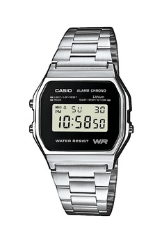 Casio, Ceas cronograf cu bratara metalica, Argintiu Casio, Ceas cronograf cu bratara metalica, Argintiu