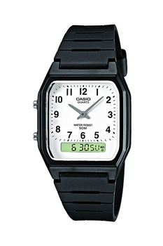 Casio, Ceas cronograf patrat, Negru Casio, Ceas cronograf patrat, Negru