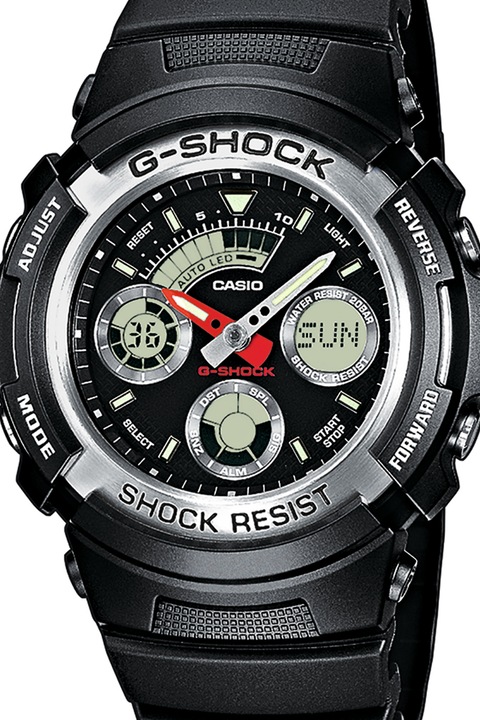 Casio, Часовник G-Shock с хронограф, Черен