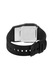 Casio, Ceas cronograf cu calculator cu 8 cifre Vintage, Negru