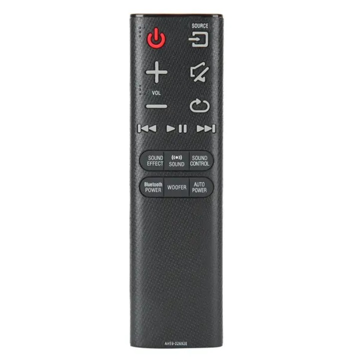 Telecomanda universala pentru soundbar Samsung PS-WJ6000 / HW-J355 / HW-J450, multifunctionala, negru, cod IZO-CJ-K0502-20260806-4774