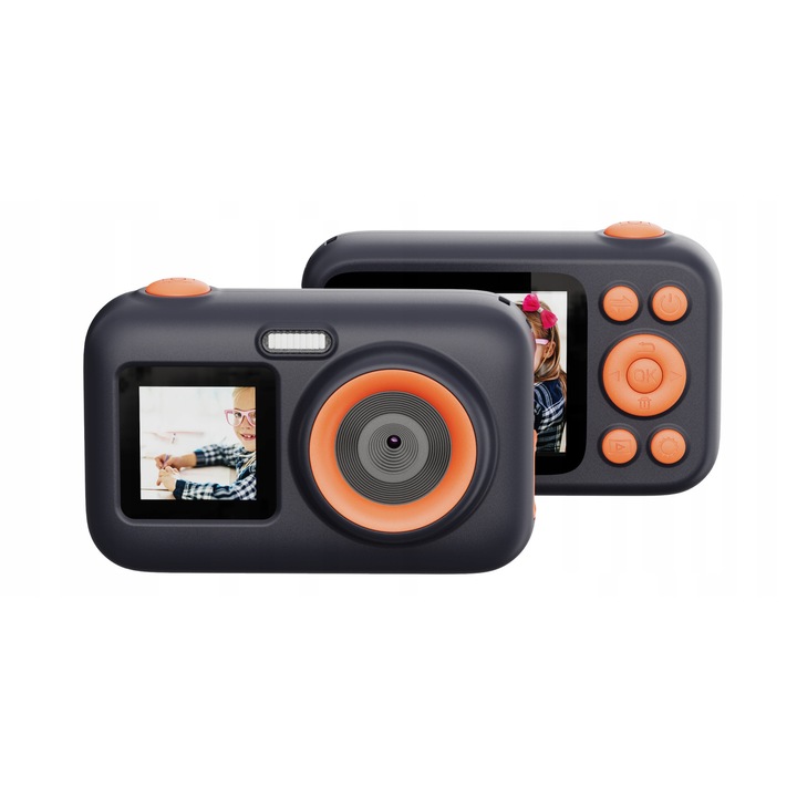 Спортна камера SJCam FunCam Plus, 12MP, черна, 2.4"