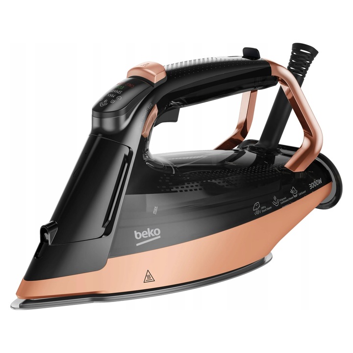 Fier de calcat cu abur Beko Future Iron 3000W ceramic negru-cupru 350ml