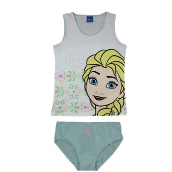 Set lenjerie Frozen verde Set lenjerie Frozen verde