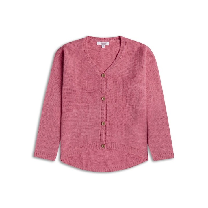 Pulover descheiat fete, Sugar Squad, Roz, varsta 2-3 ani