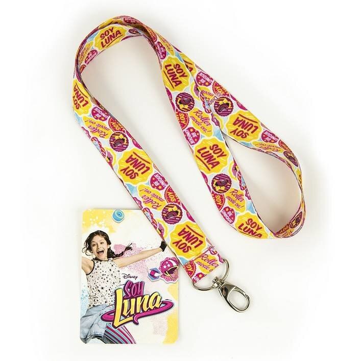 Port chei textil pentru ecuson, Soy Luna