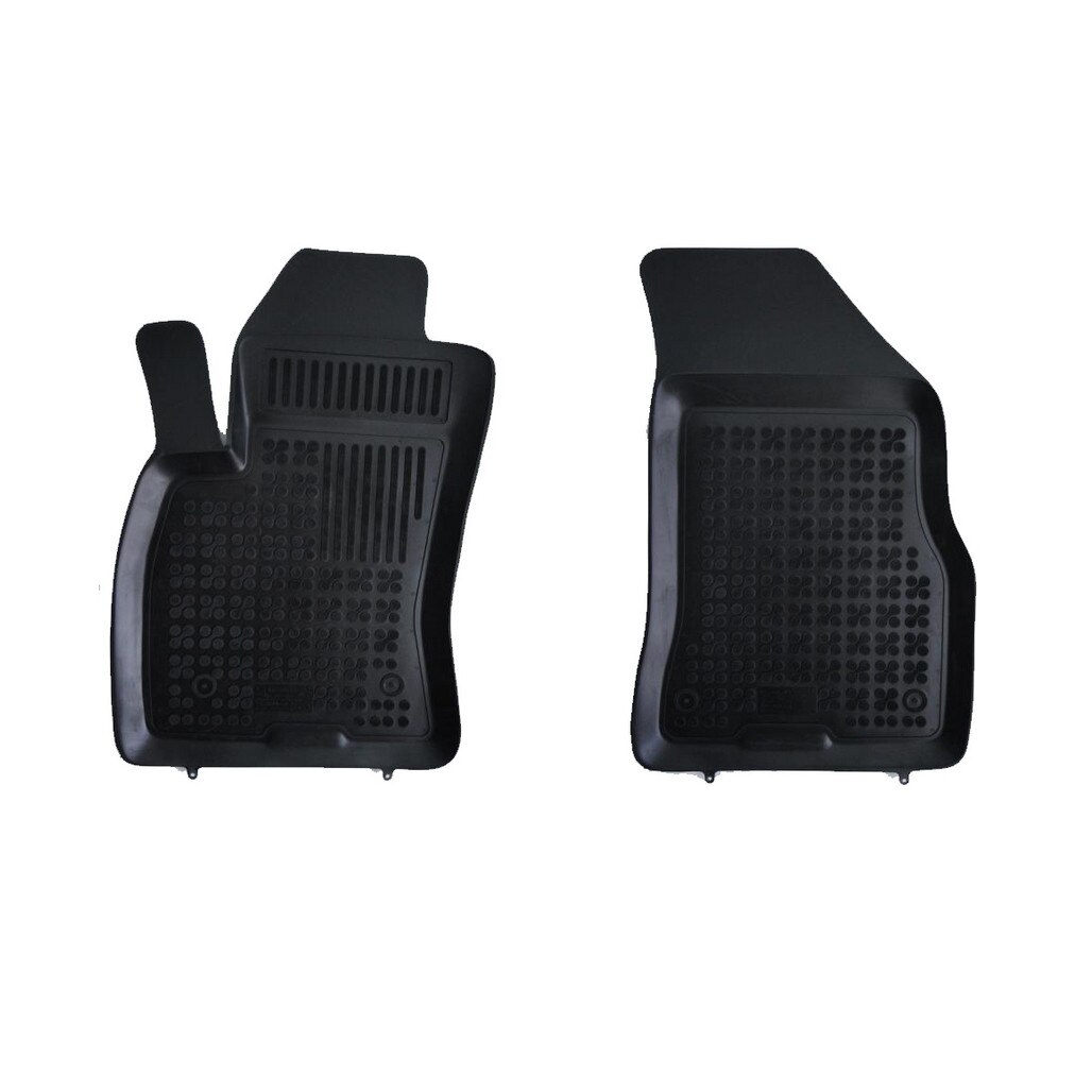 Covoare / Covorase cauciuc FIAT Doblo II 2010->(rand 1) presuri stil tip tavita Rezaw