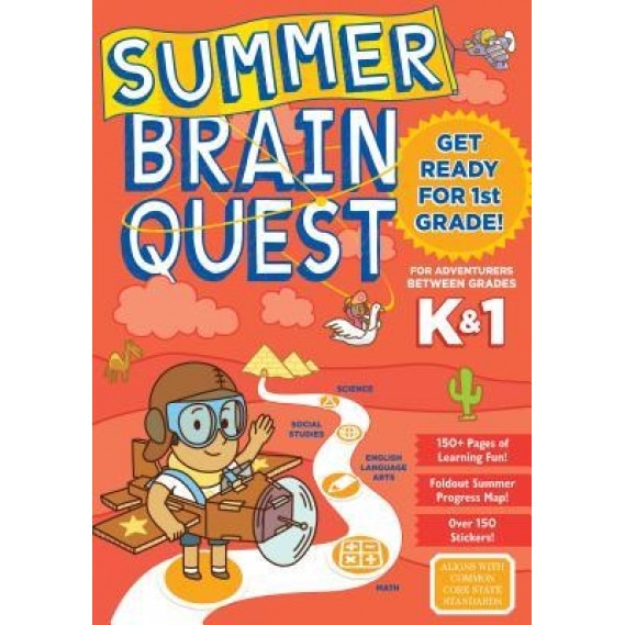 Summer Brain Quest: Between Grades K & 1, Workman Publishing (Author)