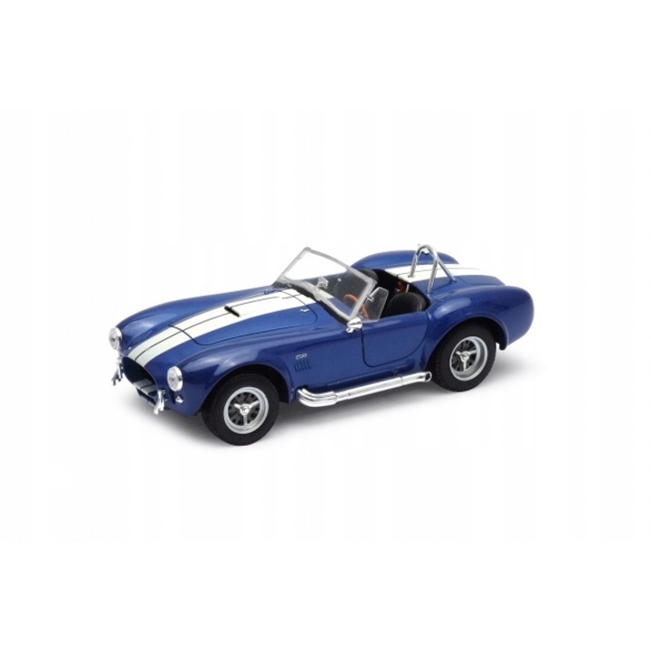 Welly Shelby Cobra GT500 modellautó, piros, 19.5x6x8.5cm, fém