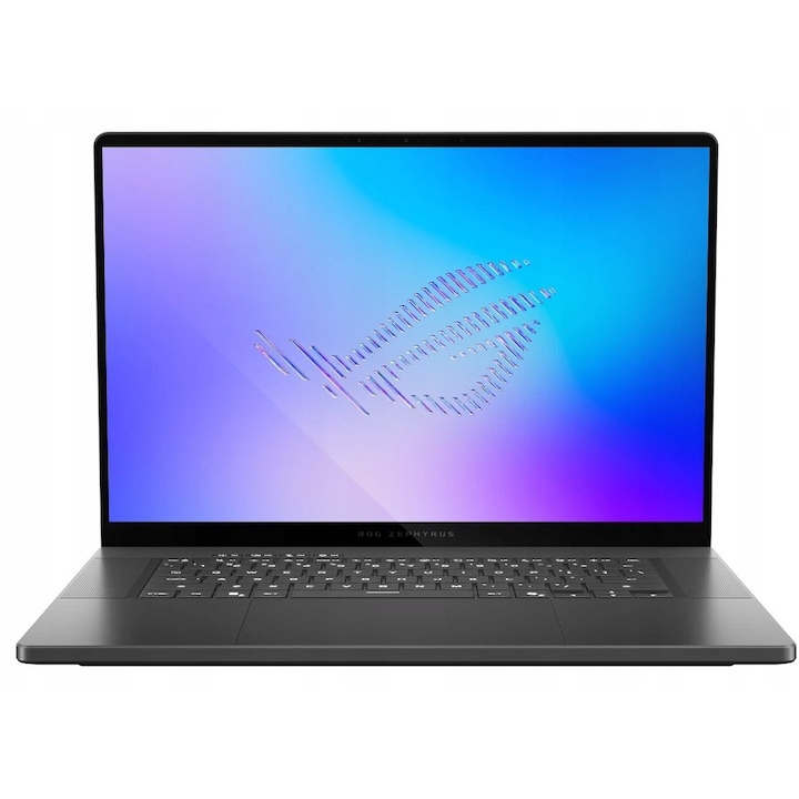 Laptop ASUS ROG Zephyrus G16, 16" 2.5K, Intel® Core™ Ultra 9 386H pana la 4.9 GHz, 64 GB RAM LPDDR5x 8533, 2 TB SSD, NVIDIA® GeForce® RTX 5090 24 GB, Windows 11 Pro, Eclipse Gray 2 TB