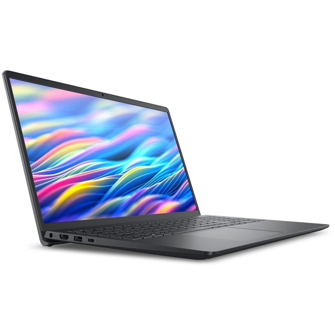 Laptop DELL 15 DC15250, 15.6" Full HD, Intel® Core™ 3 100U pana la 4.7 GHz, 8 GB RAM DDR4 2666, 512 GB SSD, Intel® UHD Graphics, Windows 11 Pro, Black 512 GB