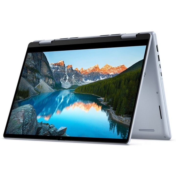 Laptop DELL Inspiron 7440, 14" Full HD+ Touchscreen, Intel® Core™ 7 150U pana la 5.4 GHz, 16 GB RAM DDR5 5200 MT/s, 1 TB SSD, Intel® Graphics, Windows 11 Home, Ice Blue 1 TB