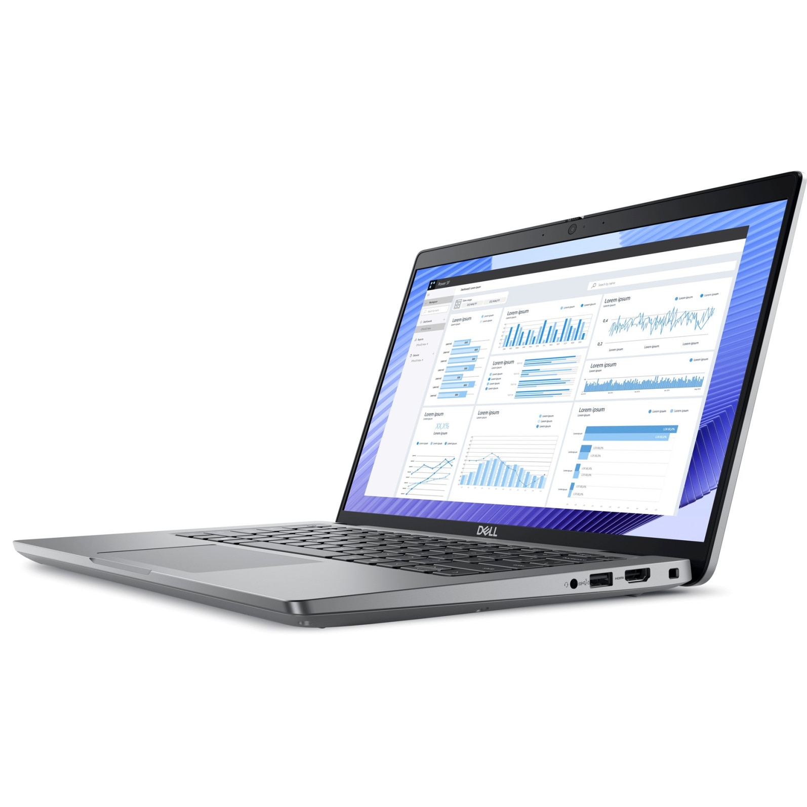 Laptop DELL Precision 3490, 14" Full HD, Intel® Core™ Ultra 5 135H pana la 4.6 GHz, 16 GB RAM DDR5, 256 GB SSD, Intel Arc Graphics, Windows 11 Pro, Grey 256 GB