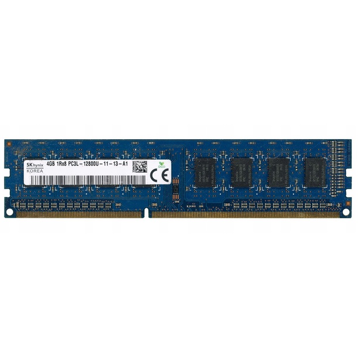 Hynix 4GB DDR3 1600MHz PC3L-12800U Non-ECC RAM memória