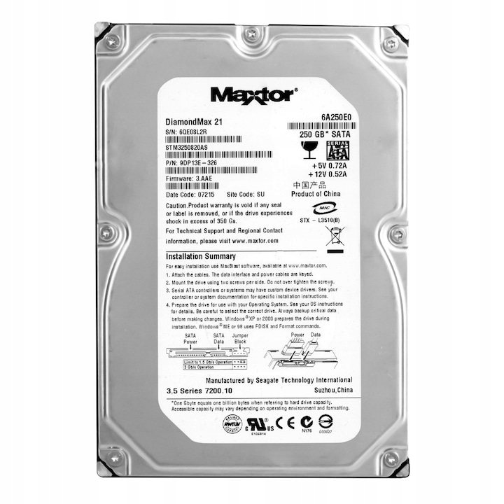HDD Seagate Firecuda 4TB, 7200rpm, 256MB cache, SATA-III