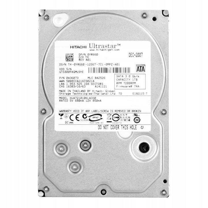 Hard Disk Seagate EXOS Enterprise, 4TB, 7200rpm, 256MB Cache