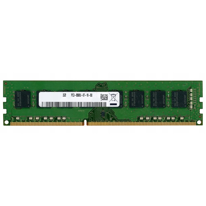 Memorie RAM 2GB DDR3 1066MHz PC3-8500U nonECC, DIMM