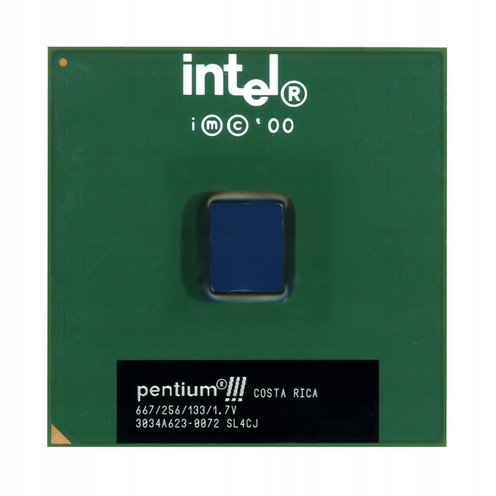 Intel Pentium III SL4CJ 667MHz 256KB Socket 370 processzor