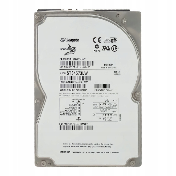 Hard disk Seagate Enterprise 6TB 7200RPM 128MB SATA III 3.5"
