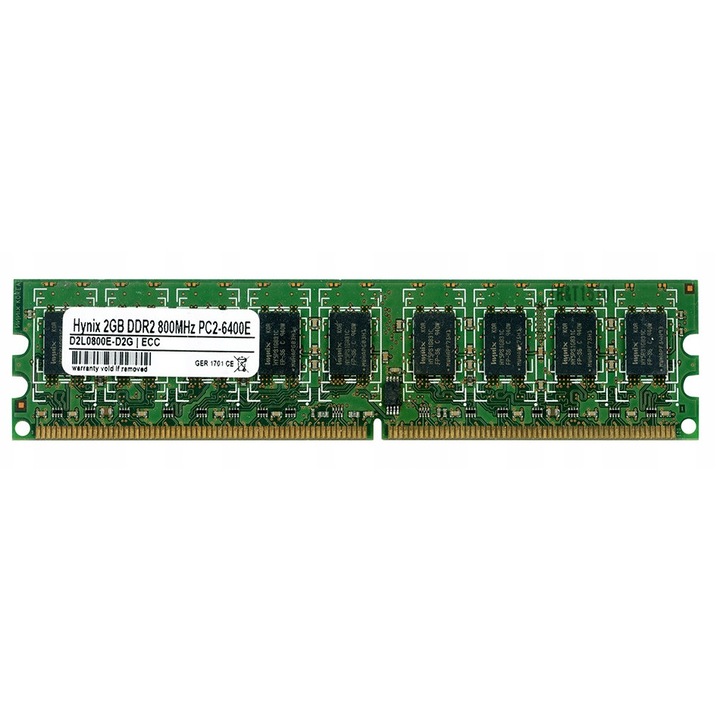 Memória RAM Hynix DDR2 ECC 2GB 800MHz DIMM