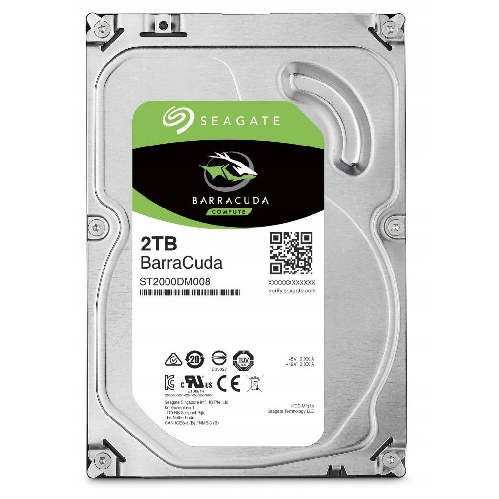 HDD Seagate® SkyHawk™ Lite 2TB, 64MB cache, SATA III - eMAG.ro