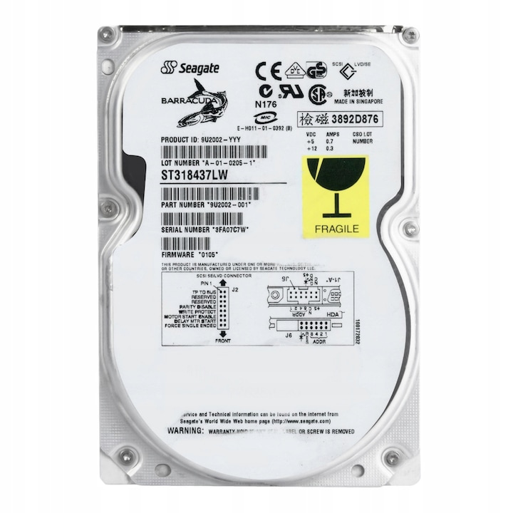 Hard Disk Seagate SkyHawk 2TB, 3.5"