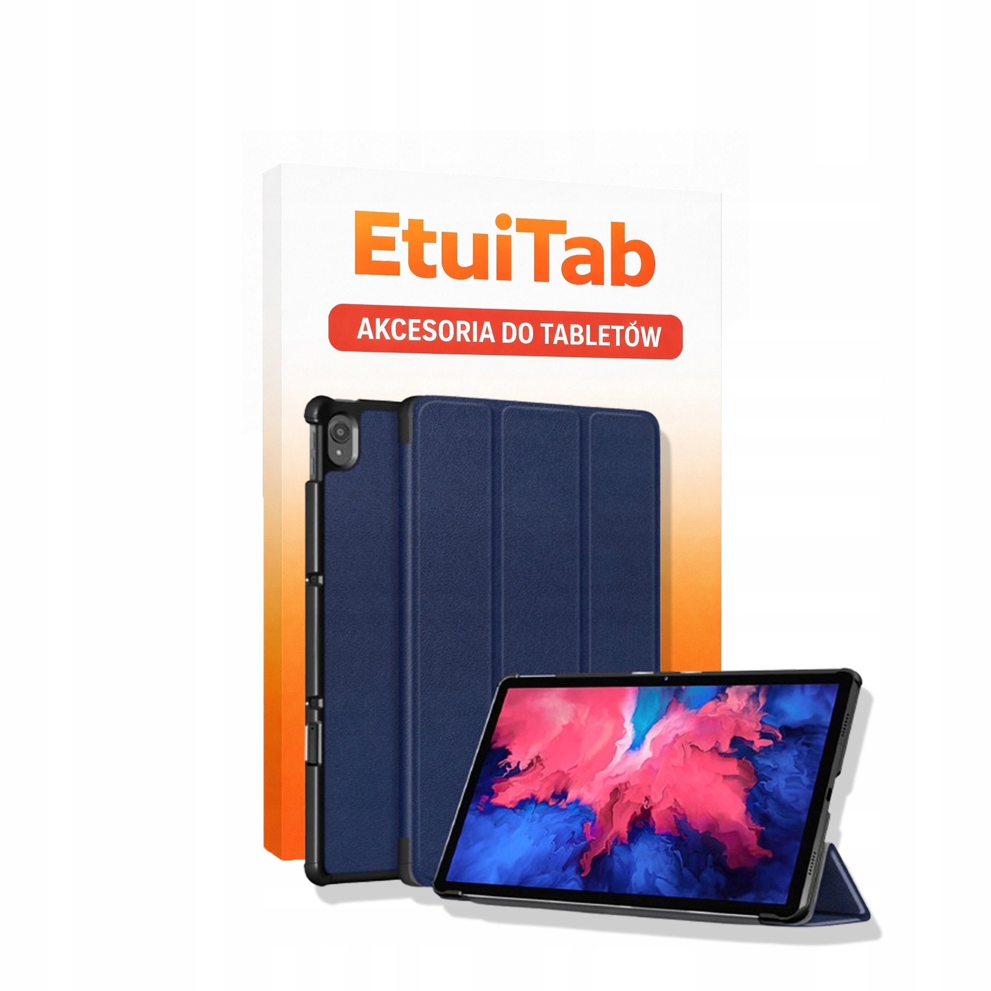 Husa tableta EtuiTab Lenovo Tab P11 11 inch negru 15x24cm