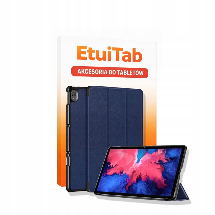Husa tableta EtuiTab Lenovo Tab P11 11 inch negru 15x24cm